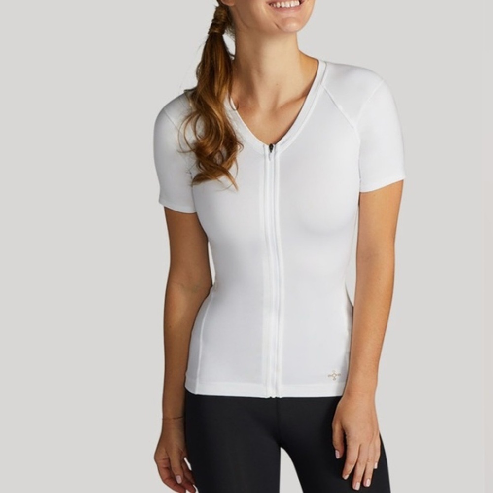 NEW Tommie Copper Compression Zip-Up Top sz 2XL